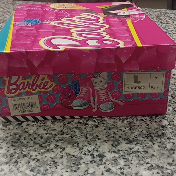 Pink Barbie Rain Boots - Picture 6 of 7